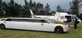 wedding limousine kenya